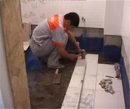 家装地砖如何施工—卫生间地砖铺贴