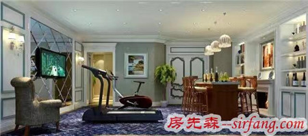青岛220平别墅，美式装修要花费60万