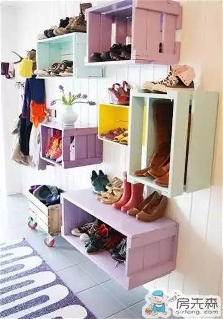 鞋柜DIY方法 助你打造个性创意美家