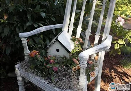旧家具创意改造 宛如小花园惊艳时光