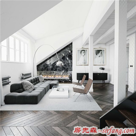 最经典的家具，你看见黑色和白色（灰色）的颜色了吗？